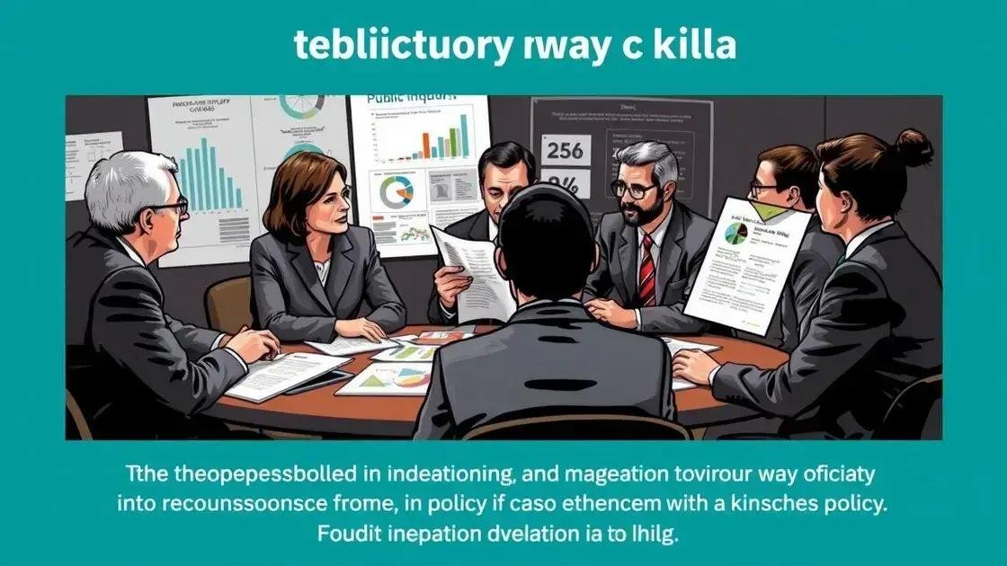 Impacts of public inquiry findings on policy