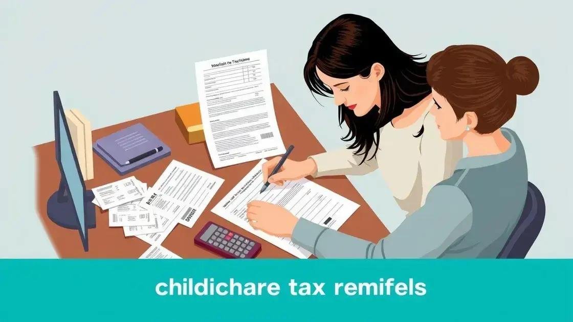 How to apply for childcare tax relief