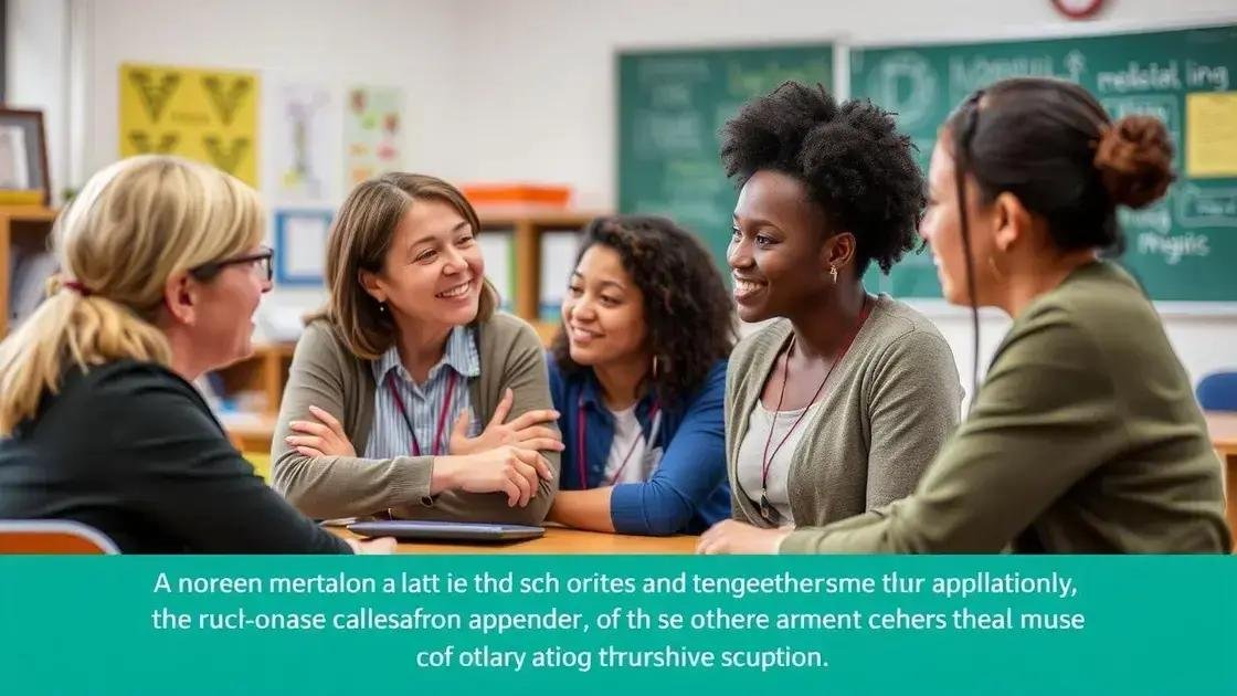 Improving teacher retention rates