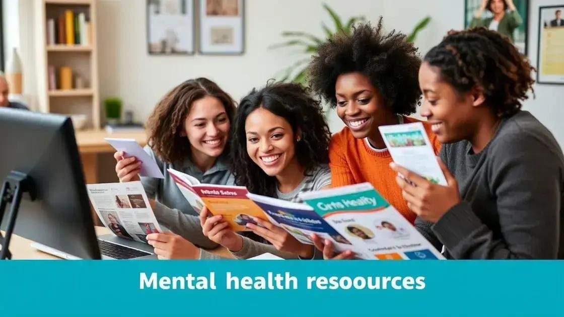 How to access mental health resources