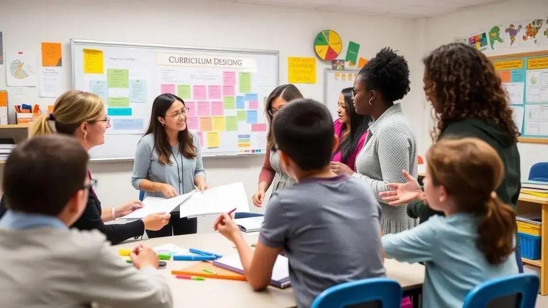 Key components of an effective curriculum